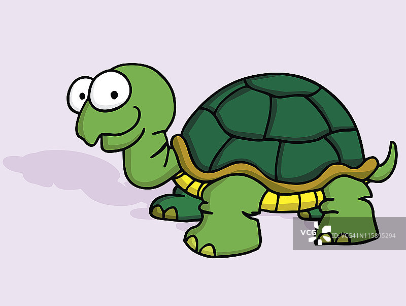 快乐的海龟图片素材