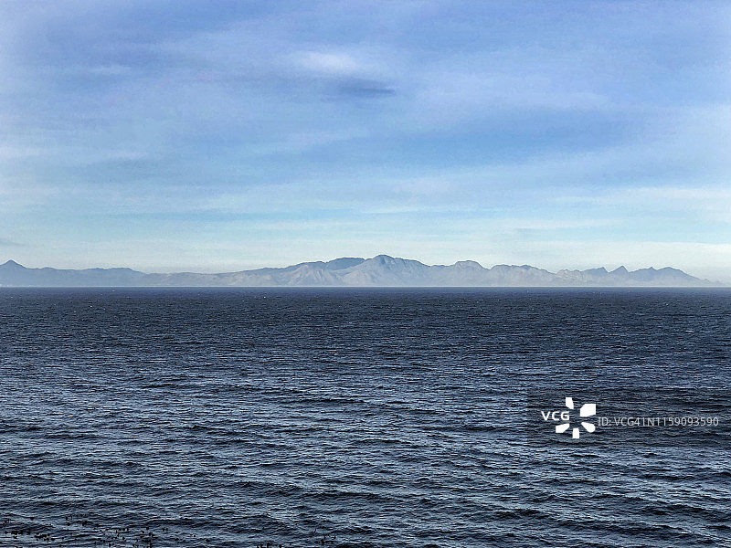 山和海的景色 - 库存照片图片素材