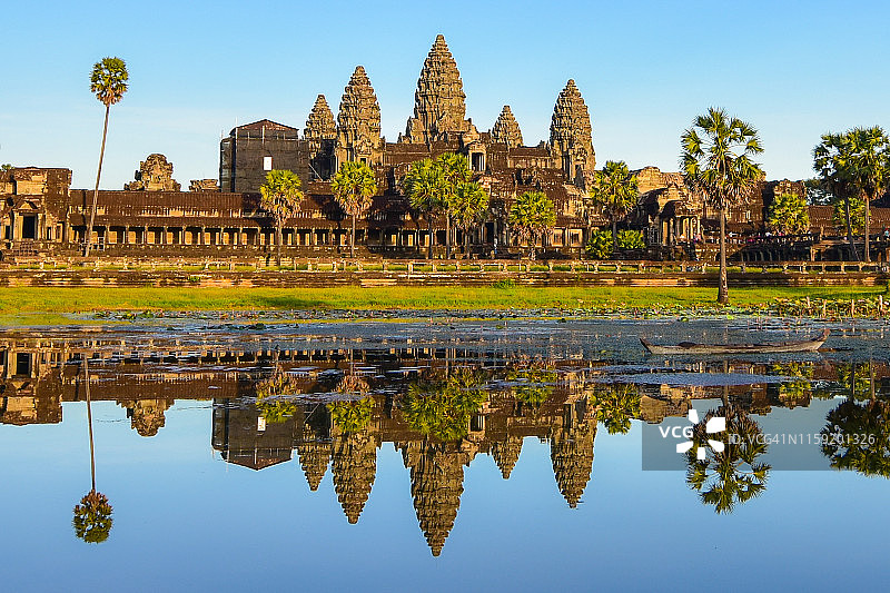 柬埔寨吴哥窟寺庙建筑群图片素材