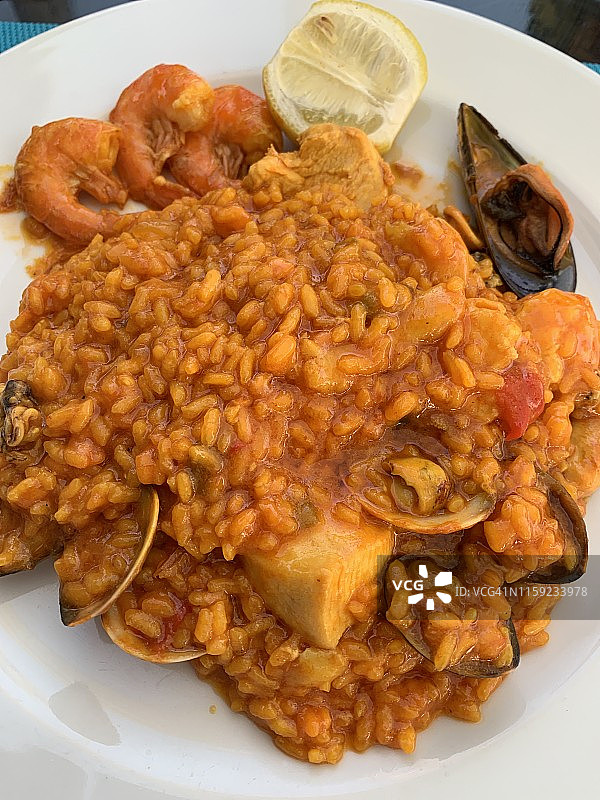 海鲜海鲜饭图片素材