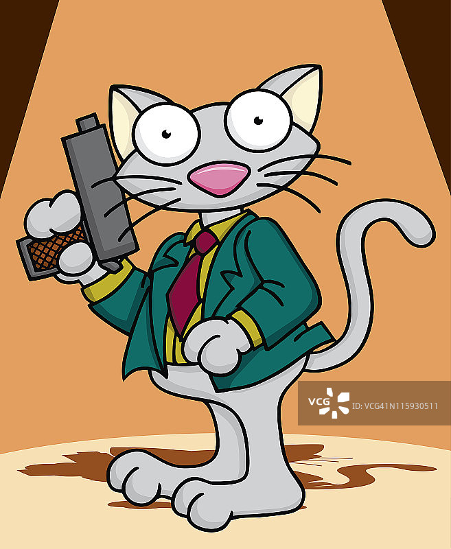 间谍猫图片素材