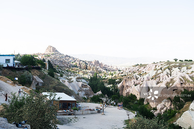 土耳其卡帕多奇亚鸽子谷图片素材