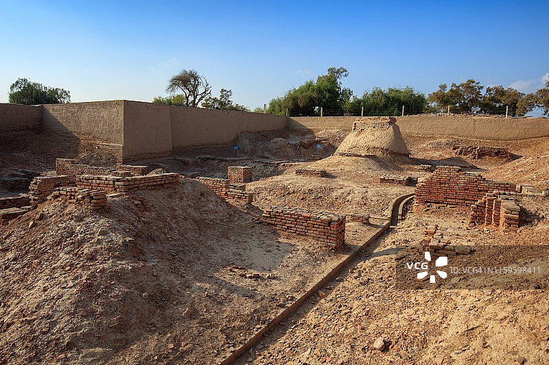 哈拉帕考古遗址图片素材