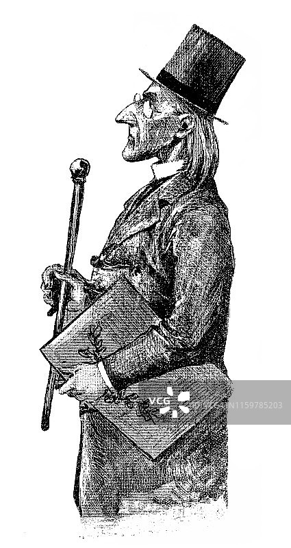 吝啬的男人图片素材