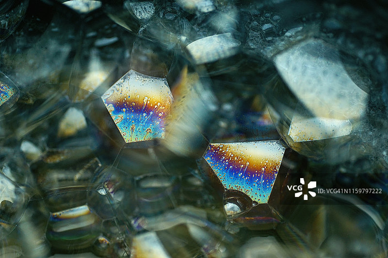 气泡表面图片素材