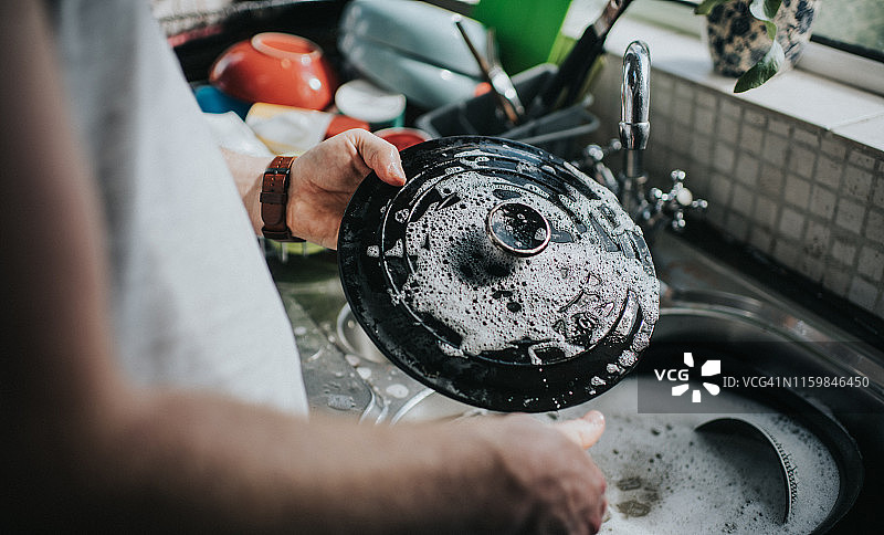 洗碗图片素材