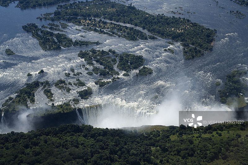维多利亚瀑布图片素材