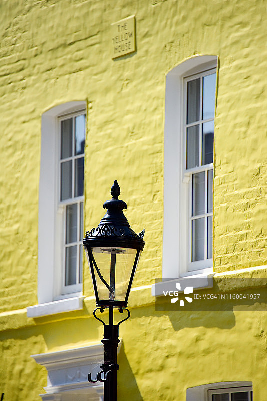 黄色房子图片素材