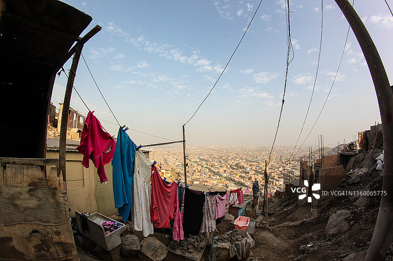 南美洲贫民窟图片素材