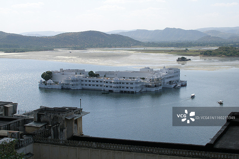 乌代浦泰姬湖宫，印度图片素材