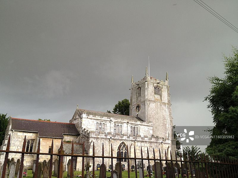 英国乡村教堂图片素材