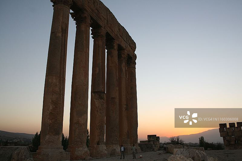 巴尔贝克，贝卡谷地，黎巴嫩图片素材