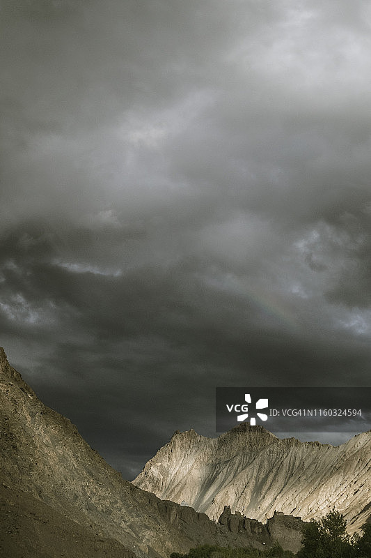 在马卡山谷图片素材