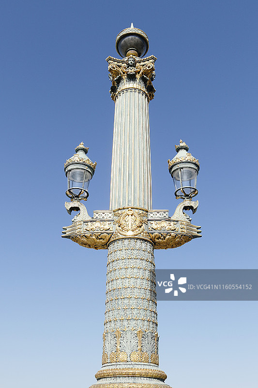 协和广场路灯图片素材