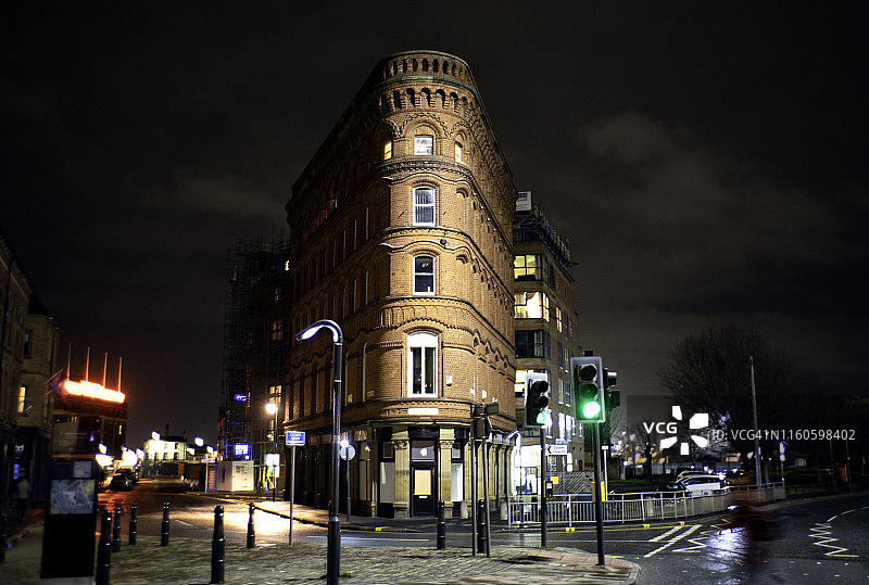 利兹熨斗大厦图片素材