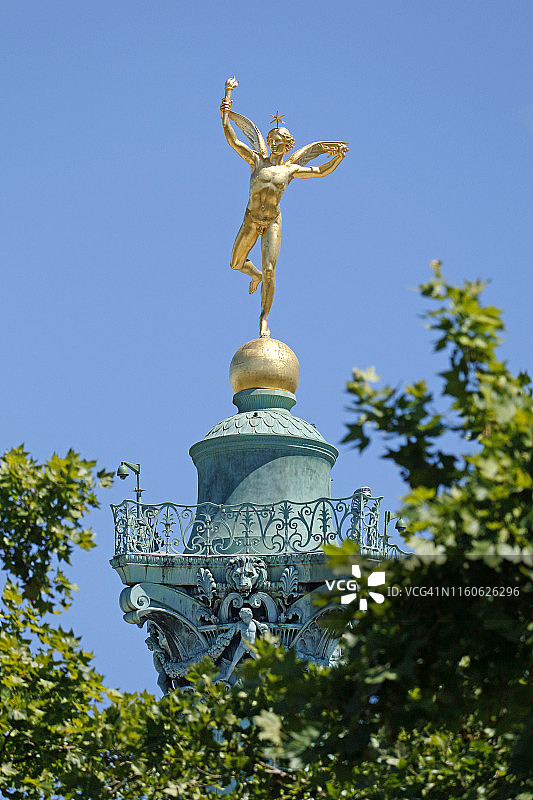 巴士底广场七月柱图片素材