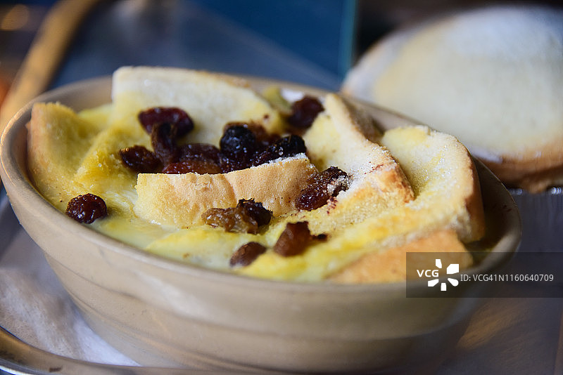 面包奶油布丁图片素材