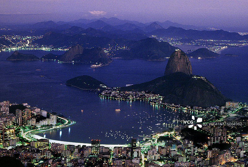 里约热内卢的面包山图片素材