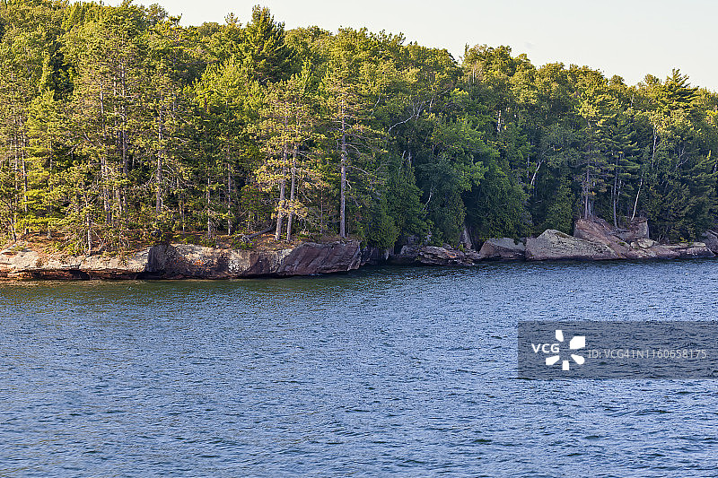 使徒群岛国家湖岸图片素材