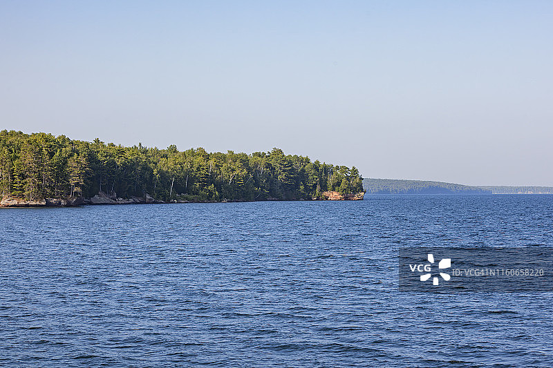 使徒群岛国家湖岸图片素材