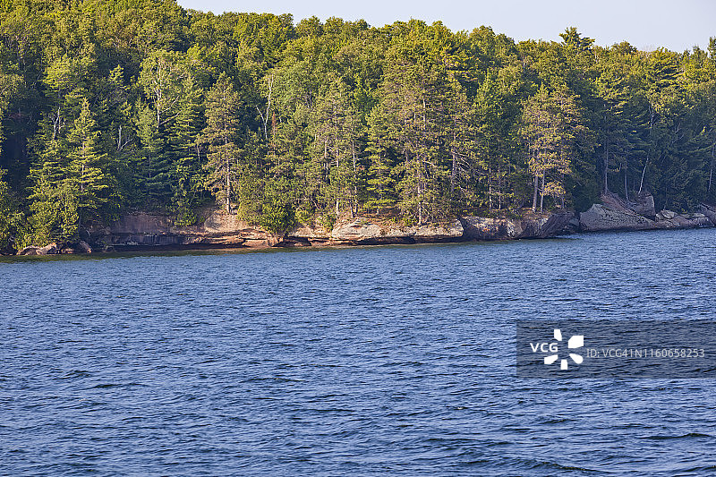 使徒群岛国家湖岸图片素材