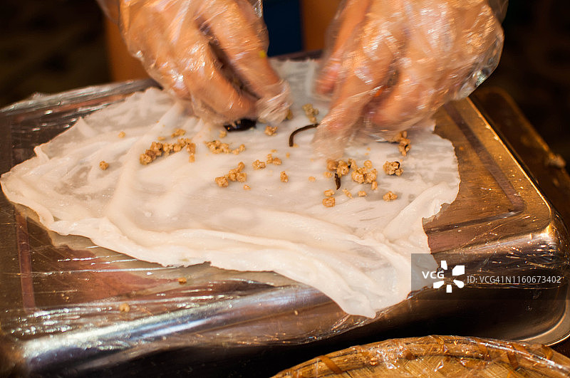 制作越南卷粉图片素材