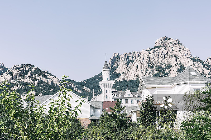 青岛崂山自然风光图片素材