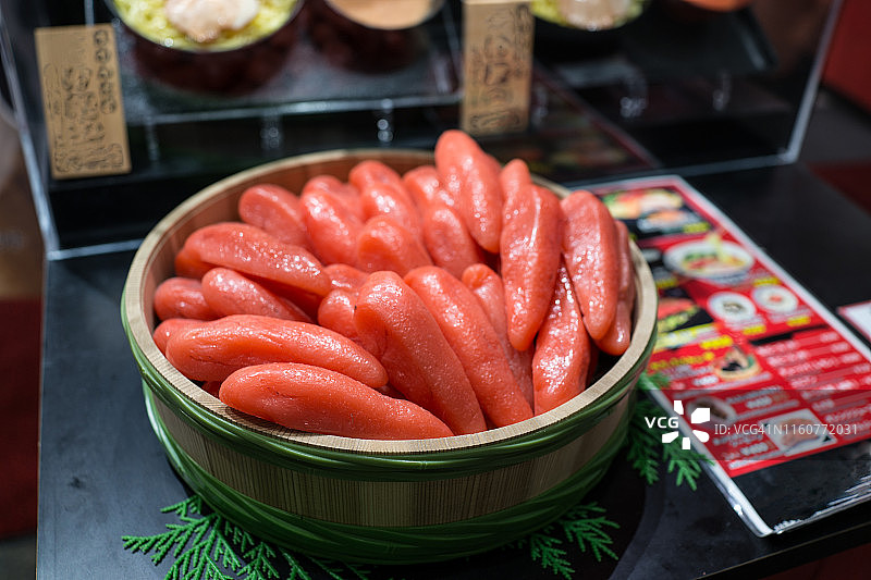 明太子，腌鱼卵图片素材