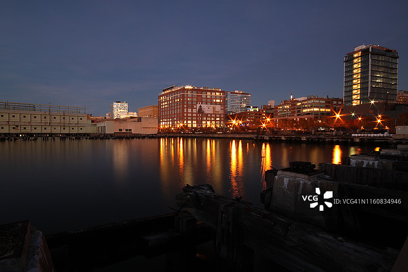 纽约黄昏图片素材