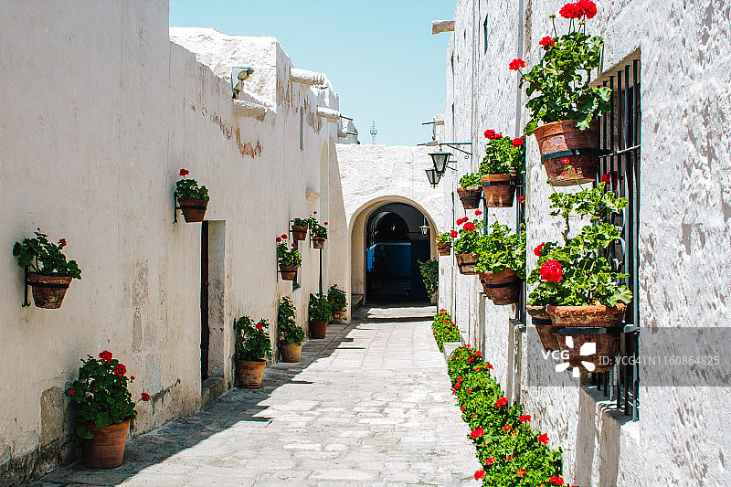 殖民地小巷图片素材