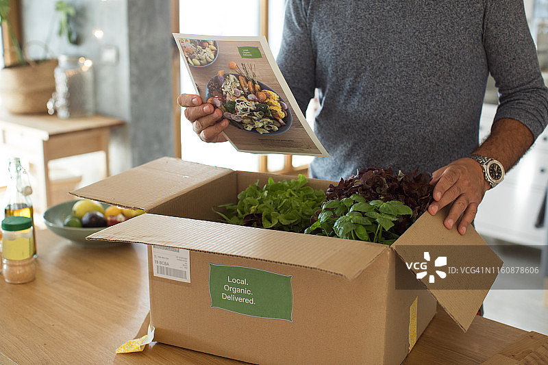 来自有机农场的健康配送图片素材