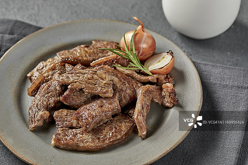 烤牛肉肋骨，韩式烤肉图片素材