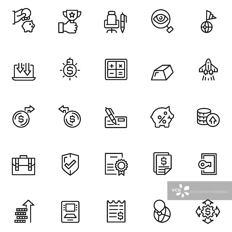 金融图标图片素材