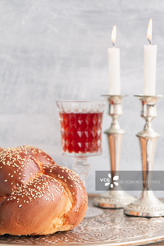 安息日基杜什仪式图片素材