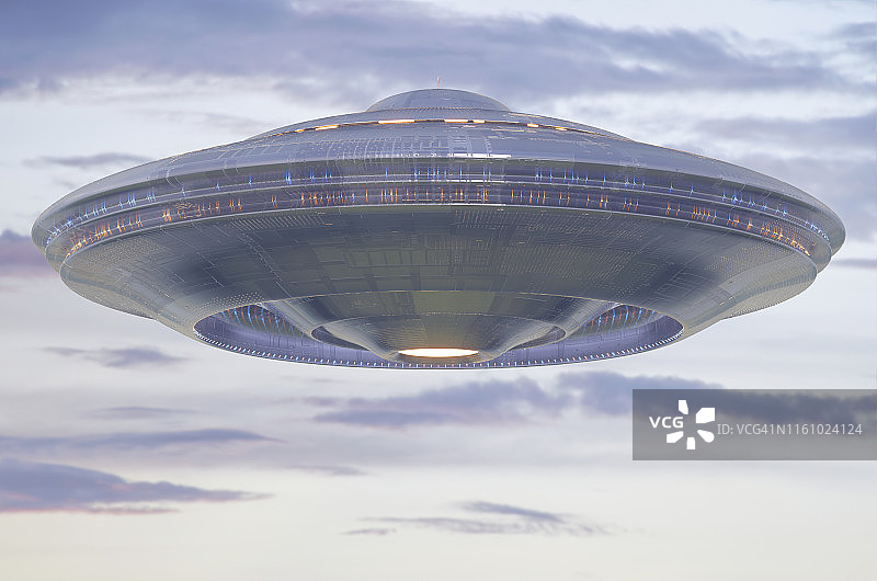 不明飞行物插画图片素材