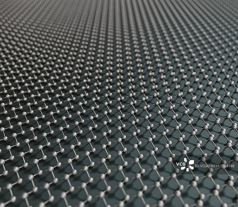 单层锡烯插图图片素材