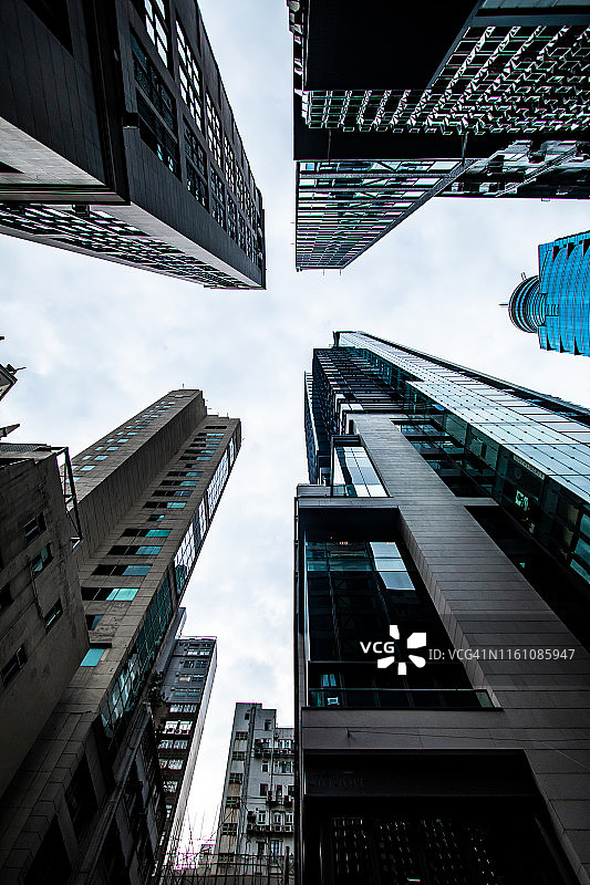 香港中环金融区图片素材