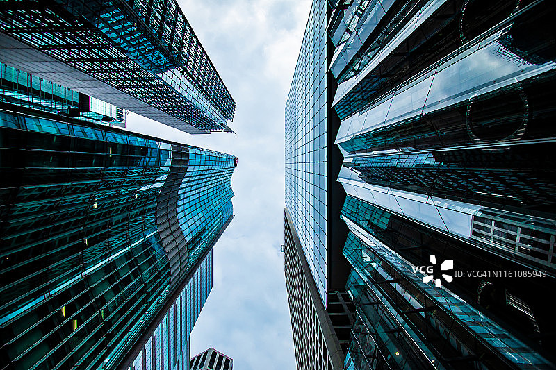 香港中环金融区图片素材