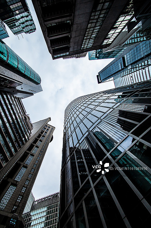 香港中环金融区图片素材