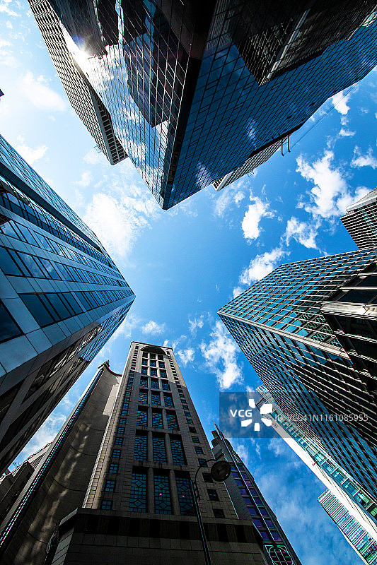 香港中环金融区图片素材