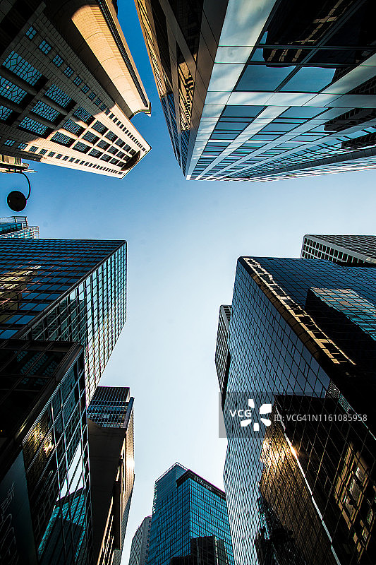 香港中环金融区图片素材