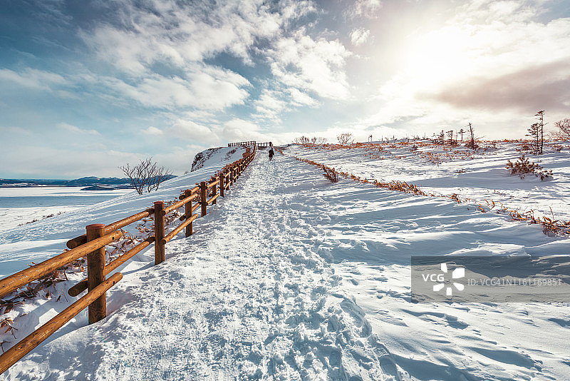藻琴山前景公园图片素材