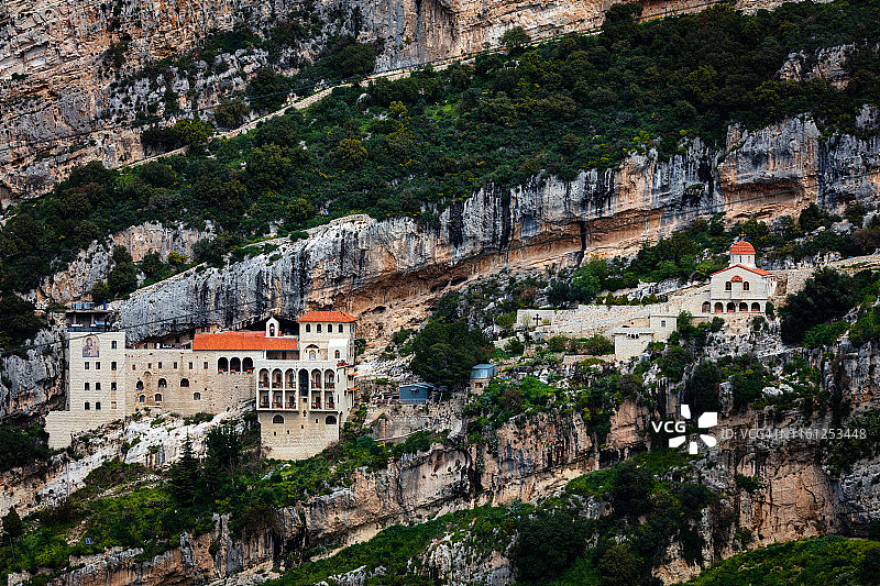 哈马图拉修道院，黎巴嫩图片素材