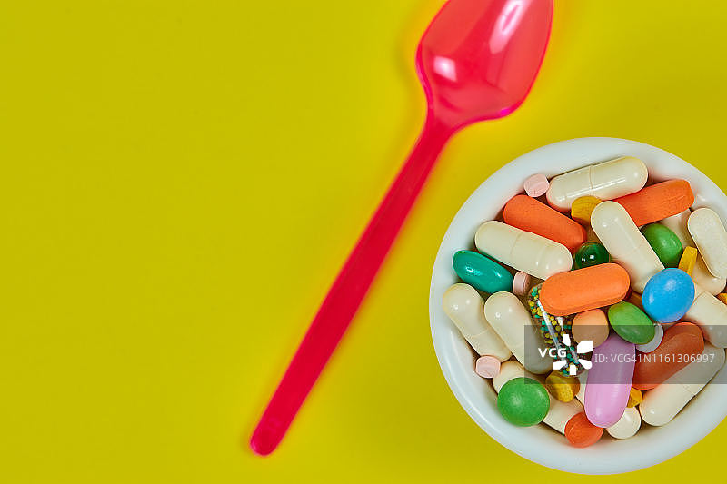 各种药丸药片图片素材