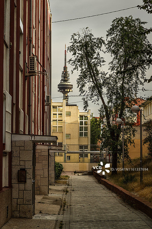 莫拉塔拉兹附近的住宅图片素材