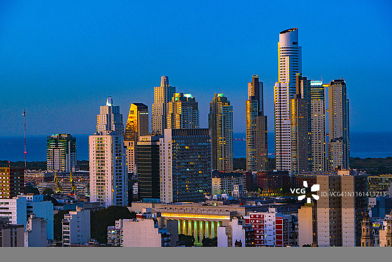 阿根廷布宜诺斯艾利斯市中心图片素材