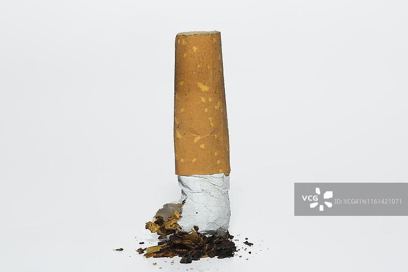 过滤嘴香烟烟头（德国）图片素材