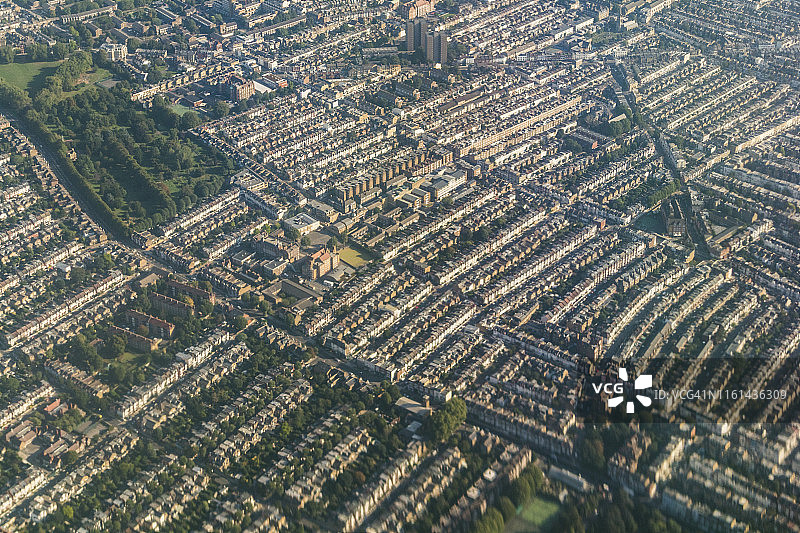 伦敦鸟瞰图片素材