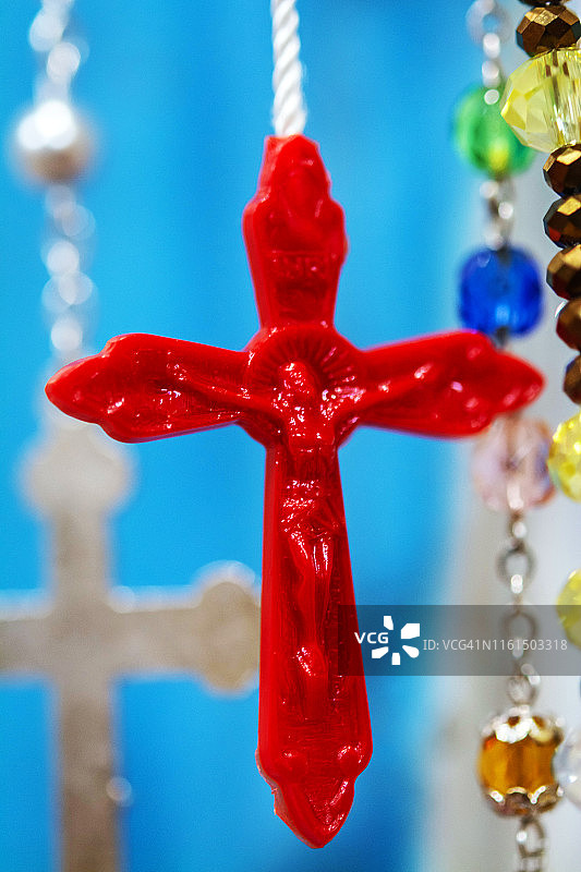 天主教念珠图片素材