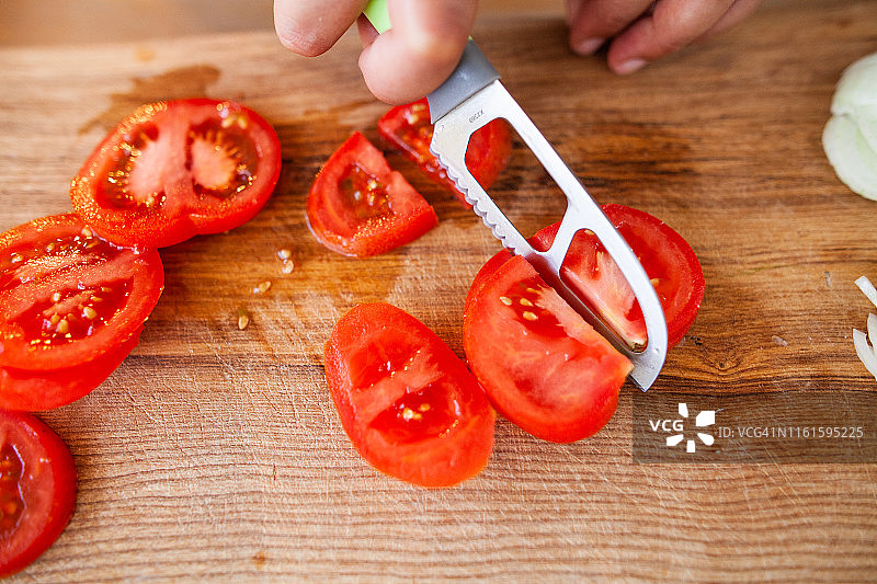 菜肴 - 切好的番茄图片素材